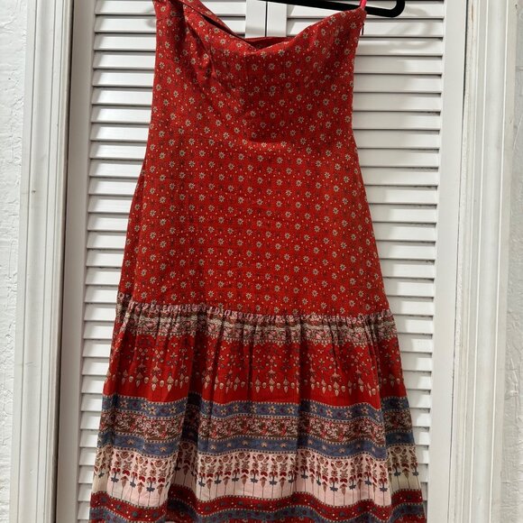 Banana Republic Strapless  Midi Dress - Picture 1 of 4